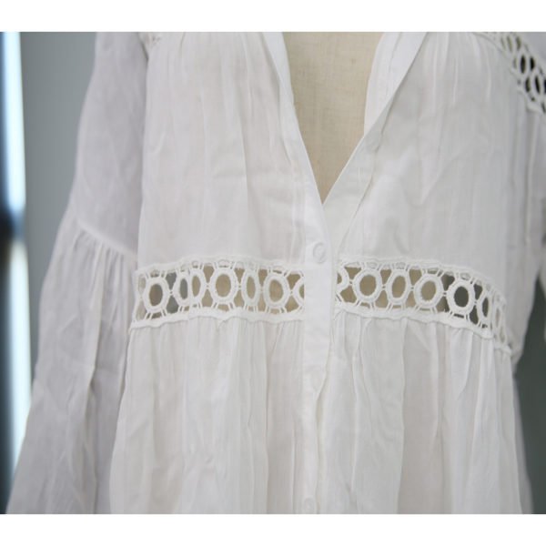 Bikini Cover Up Lace Hollow Crochet Swimsuit Beach Dress Women 2018 Summer Ladies Cover-Ups Bathing Suit Beach Wear Tunic