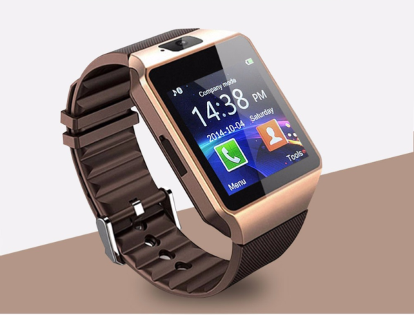 Bluetooth Silver Color Smart Watch 2G GSM SIM TF Card Camera for iPhone Samsung - Image 5